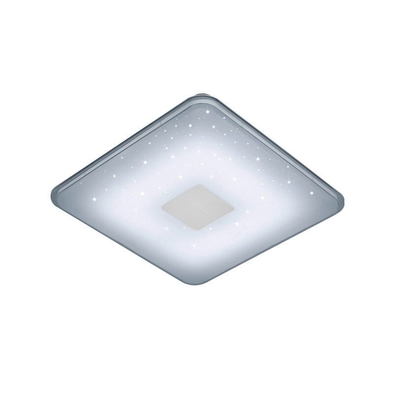 Biały plafon sufitowy nowoczesny, Lev, 30W, regulowana ciepła do zimnej bieli LED, z pilot Biały plafon sufitowy nowoczesny, Lev, 30W, regulowana ciepła do zimnej bieli LED, z pilot