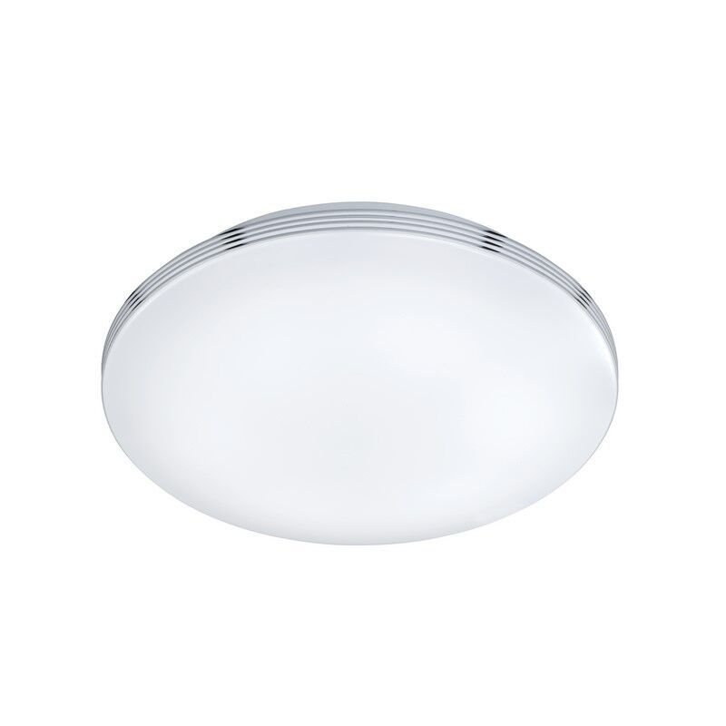 Chromowana lampa łazienkowa sufitowa plastikowa, Brunella, 24W, 3000K LED, IP44 Chromowana lampa łazienkowa sufitowa plastikowa, Brunella, 24W, 3000K LED, IP44