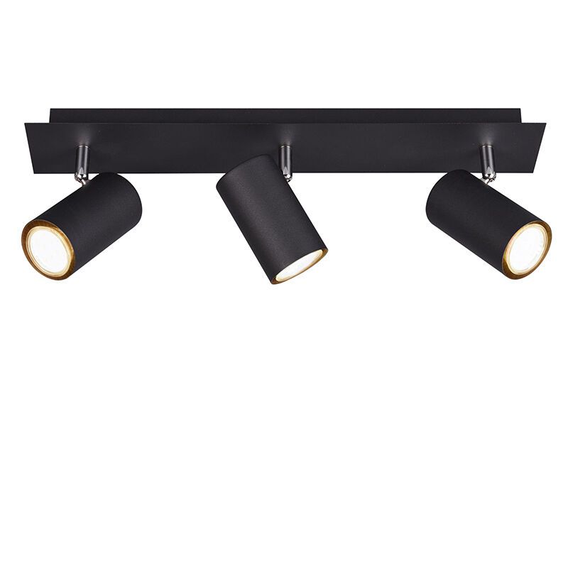 Czarny spot sufitowy nowoczesny, Kaso Czarny spot sufitowy nowoczesny, Kaso