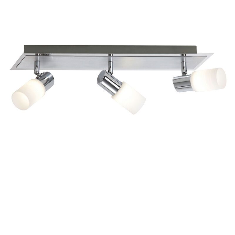 Szary spot sufitowy szklany, Morely, 4,3W, 3000K LED Szary spot sufitowy szklany, Morely, 4,3W, 3000K LED
