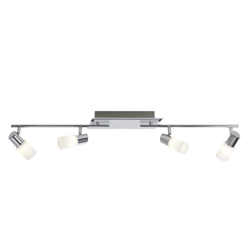 Szary spot sufitowy szklany, Morely, 4,3W, 3000K LED Szary spot sufitowy szklany, Morely, 4,3W, 3000K LED