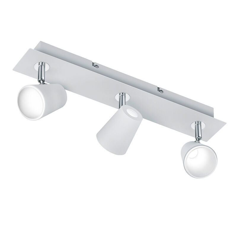 Biała lampa sufitowa szklana, Laysha, 6W, 3000K LED Biała lampa sufitowa szklana, Laysha, 6W, 3000K LED