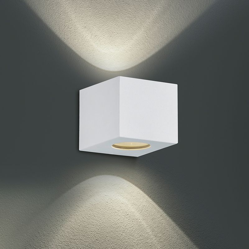 Biała lampa zewnętrzna design, Sandby, 2W, 3000K LED, IP44 Biała lampa zewnętrzna design, Sandby, 2W, 3000K LED, IP44