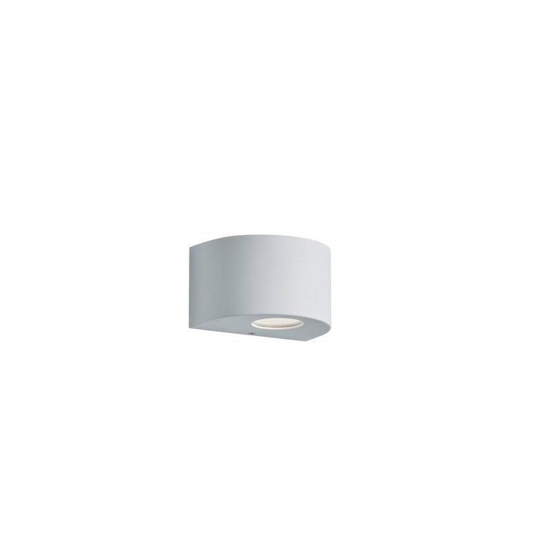 Biała lampa zewnętrzna design, Sandkas, 2W, 3000K LED, IP44 Biała lampa zewnętrzna design, Sandkas, 2W, 3000K LED, IP44
