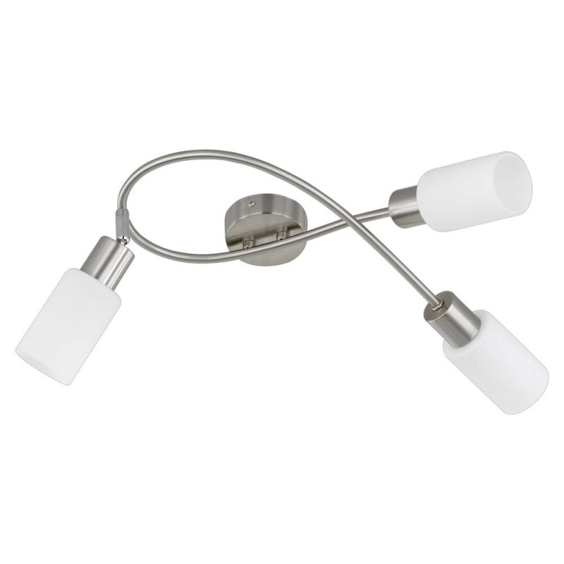 Niklowy spot sufitowy szklany, Fochville