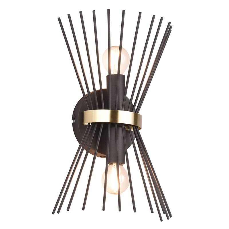 Czarny kinkiet industrialny, Fransiscus