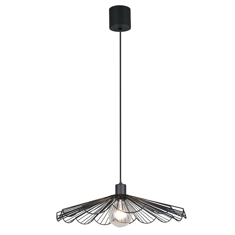 Czarna lampa wisząca nowoczesna, Celso Czarna lampa wisząca nowoczesna, Celso