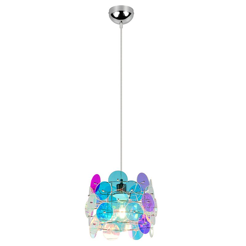 Wielokolorowa lampa wisząca dla dzieci plastikowa, Vilka Wielokolorowa lampa wisząca dla dzieci plastikowa, Vilka