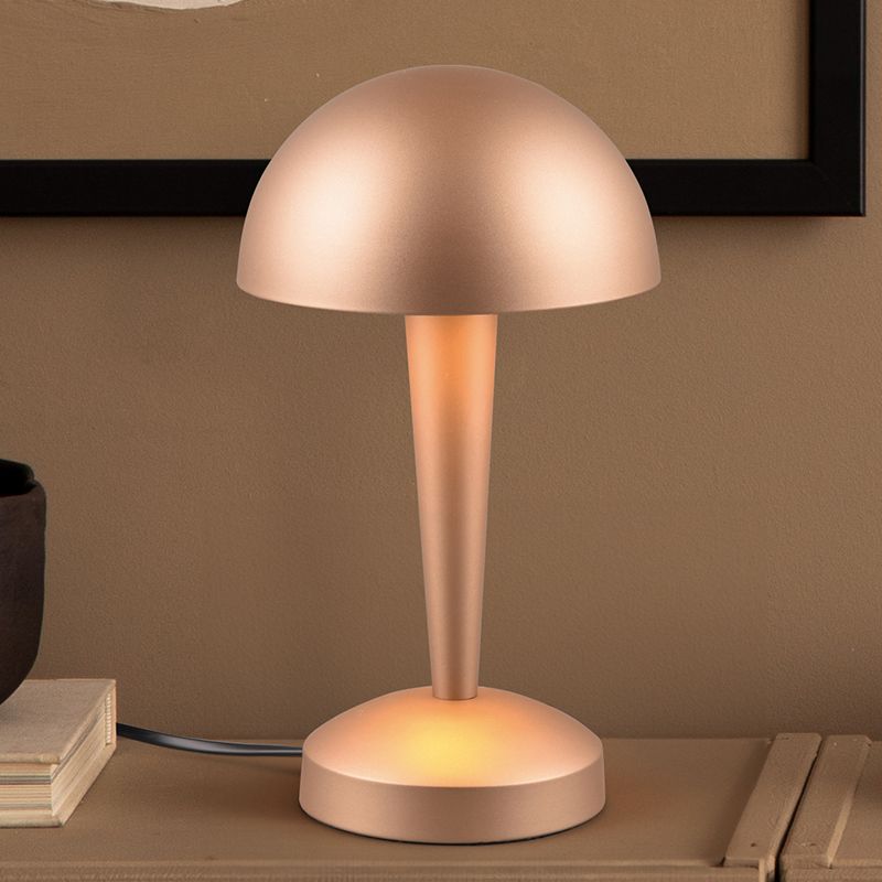 Ciemnoszara lampa stołowa nowoczesna, Delila, z dotykowy ściemniacz Ciemnoszara lampa stołowa nowoczesna, Delila, z dotykowy ściemniacz
