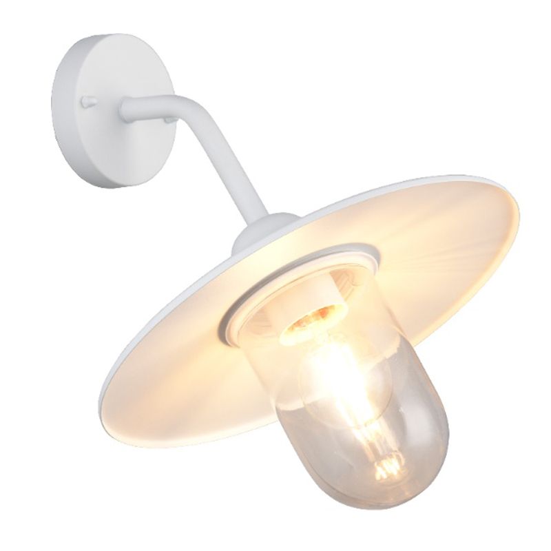 Biała lampa zewnętrzna klasyczna, Verena, IP44 Biała lampa zewnętrzna klasyczna, Verena, IP44