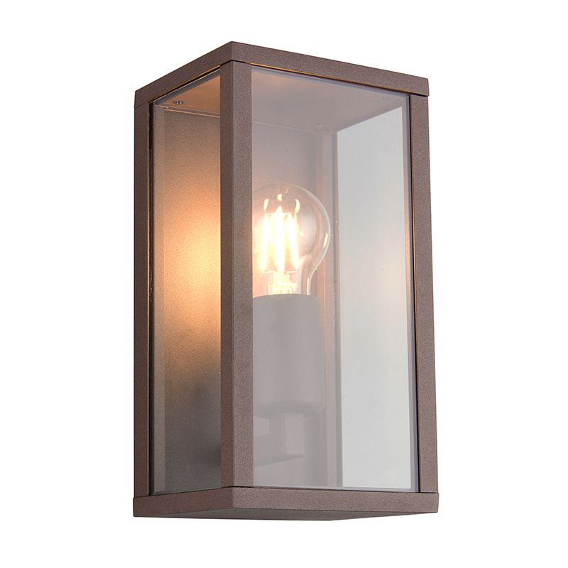 Rdzawa lampa zewnętrzna nowoczesna, Sanna, IP44 Rdzawa lampa zewnętrzna nowoczesna, Sanna, IP44