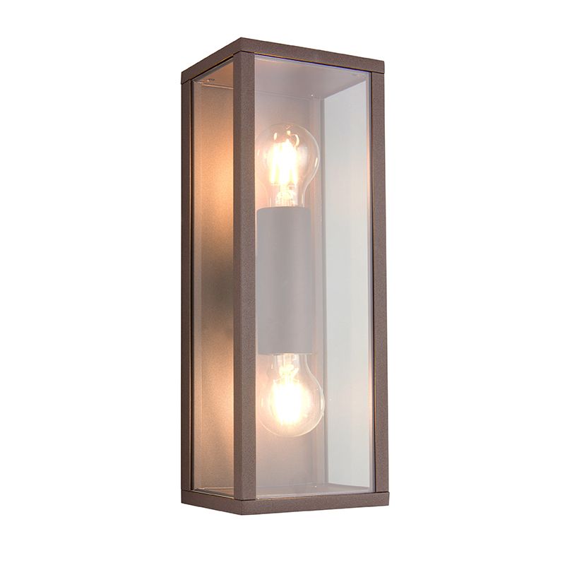 Rdzawa lampa zewnętrzna nowoczesna, Sanna, IP44 Rdzawa lampa zewnętrzna nowoczesna, Sanna, IP44