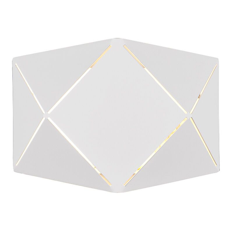 Biały kinkiet nowoczesny, Soloro, 6W, 3000K LED Biały kinkiet nowoczesny, Soloro, 6W, 3000K LED