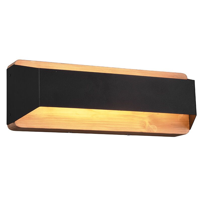 Czarny kinkiet up down nowoczesny, Navajo, 13,5W, 3000K LED Czarny kinkiet up down nowoczesny, Navajo, 13,5W, 3000K LED