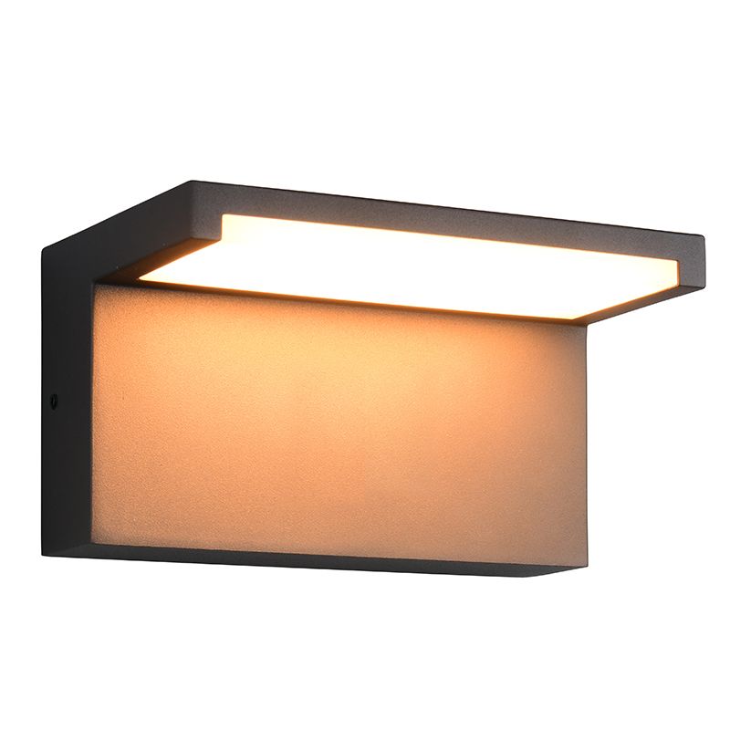 Antracytowa lampa zewnętrzna nowoczesna, Patrique, IP65 Antracytowa lampa zewnętrzna nowoczesna, Patrique, IP65