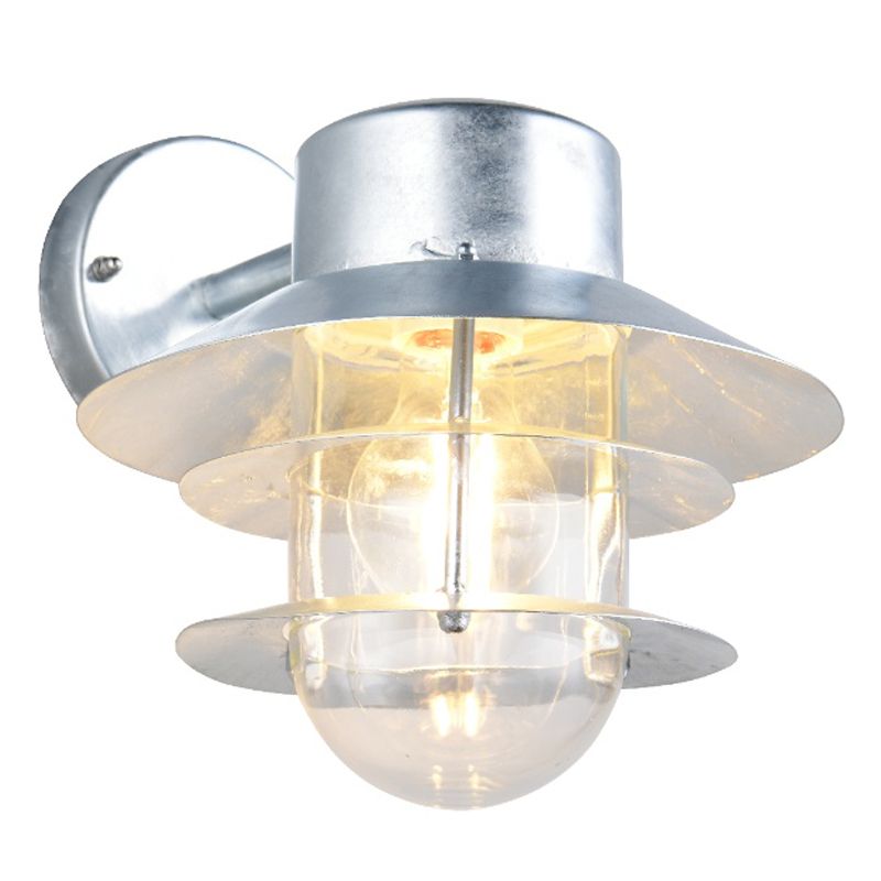 Cynkowa lampa zewnętrzna nowoczesna, Peternella, IP44