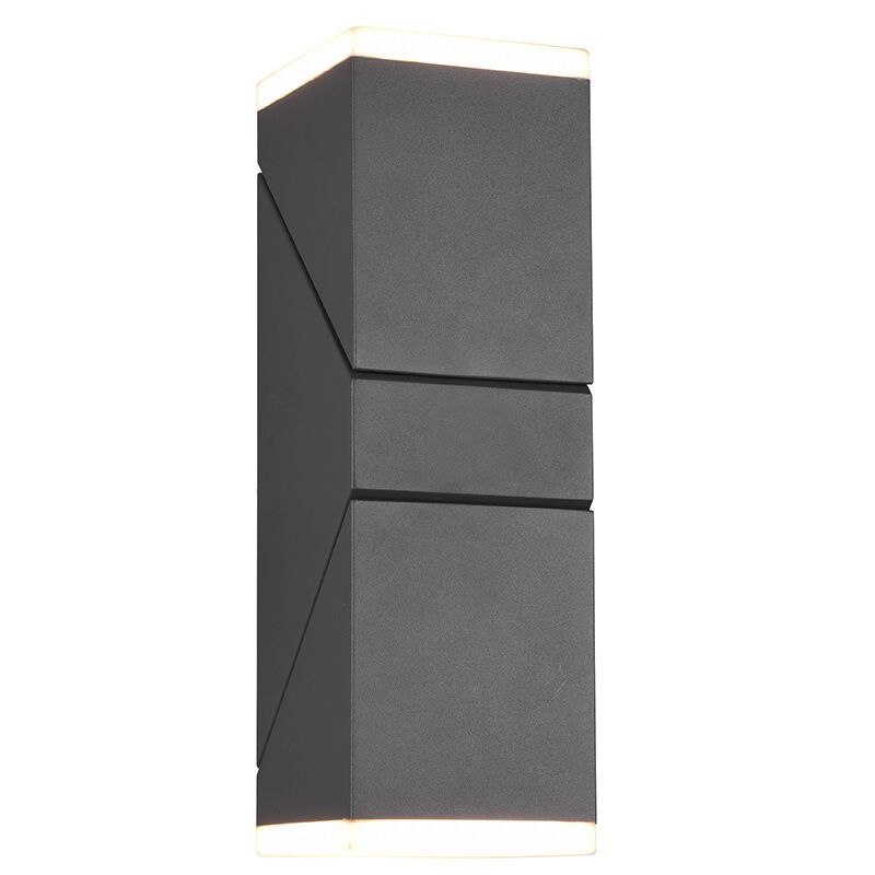 Antracytowa lampa zewnętrzna nowoczesna, Liron, 7W, 3000K LED, IP54 Antracytowa lampa zewnętrzna nowoczesna, Liron, 7W, 3000K LED, IP54