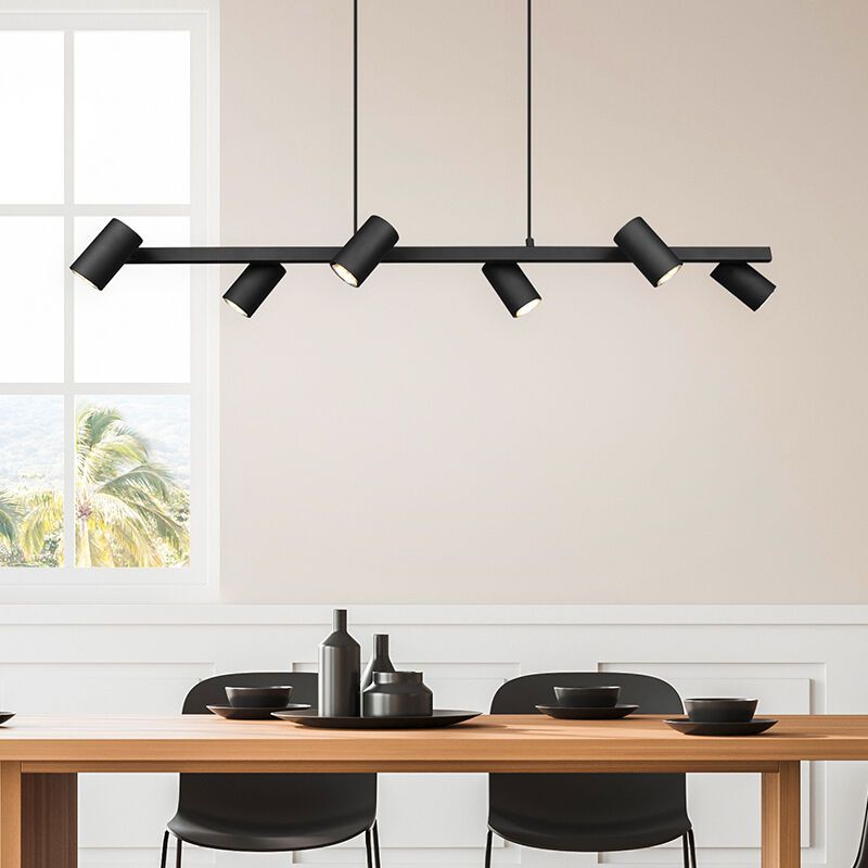 Czarna lampa wisząca nowoczesna, Kaso Czarna lampa wisząca nowoczesna, Kaso