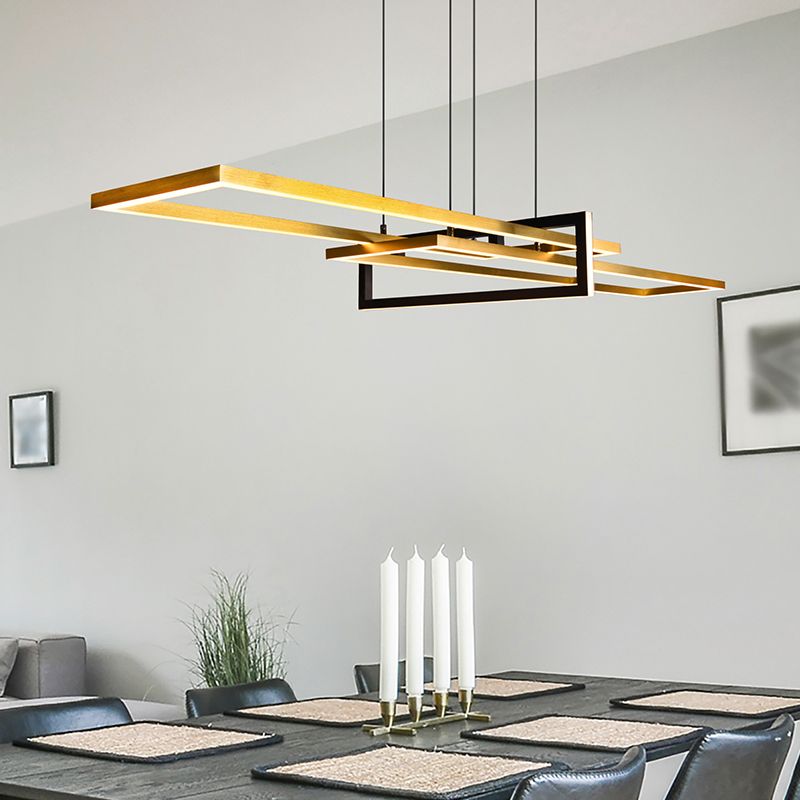 Mosiądz lampa wisząca nowoczesna, Hatun, 34W, 3000K LED Mosiądz lampa wisząca nowoczesna, Hatun, 34W, 3000K LED