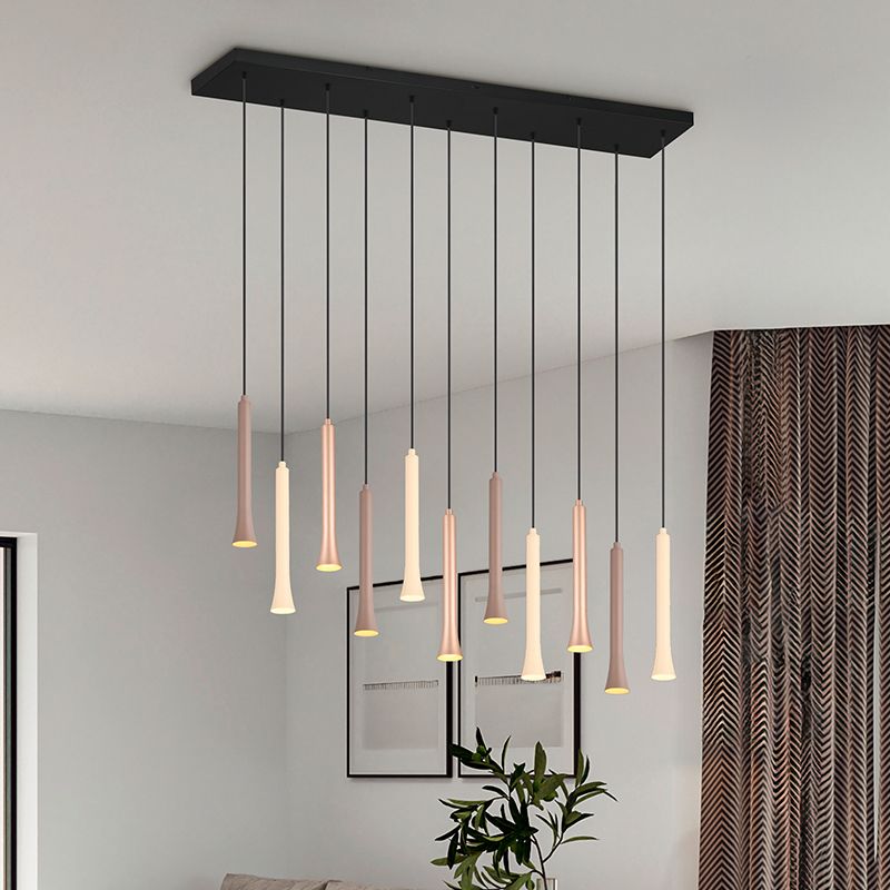Czarna lampa wisząca nowoczesna, Albartus, 3W, white switch LED, ściemniana w 3 krokach Czarna lampa wisząca nowoczesna, Albartus, 3W, white switch LED, ściemniana w 3 krokach