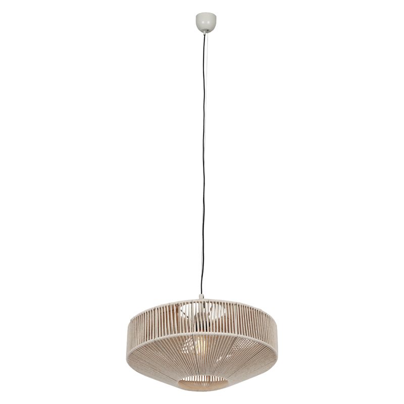 Kremowy lampa wisząca rustykalna, Martyn Kremowy lampa wisząca rustykalna, Martyn