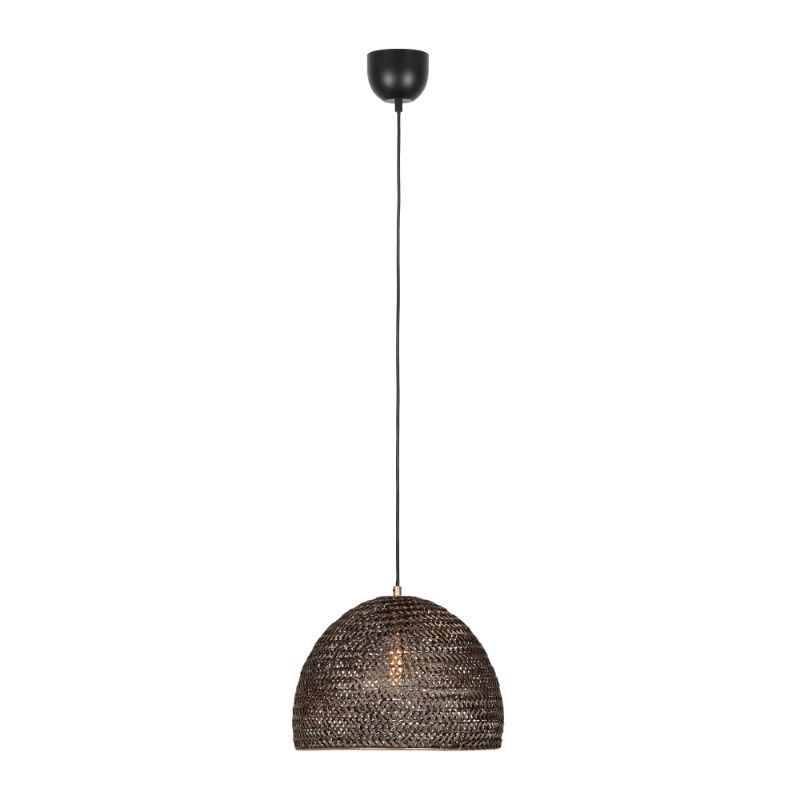 Rattanowa lampa wisząca mosiądz, Kardelen Rattanowa lampa wisząca mosiądz, Kardelen