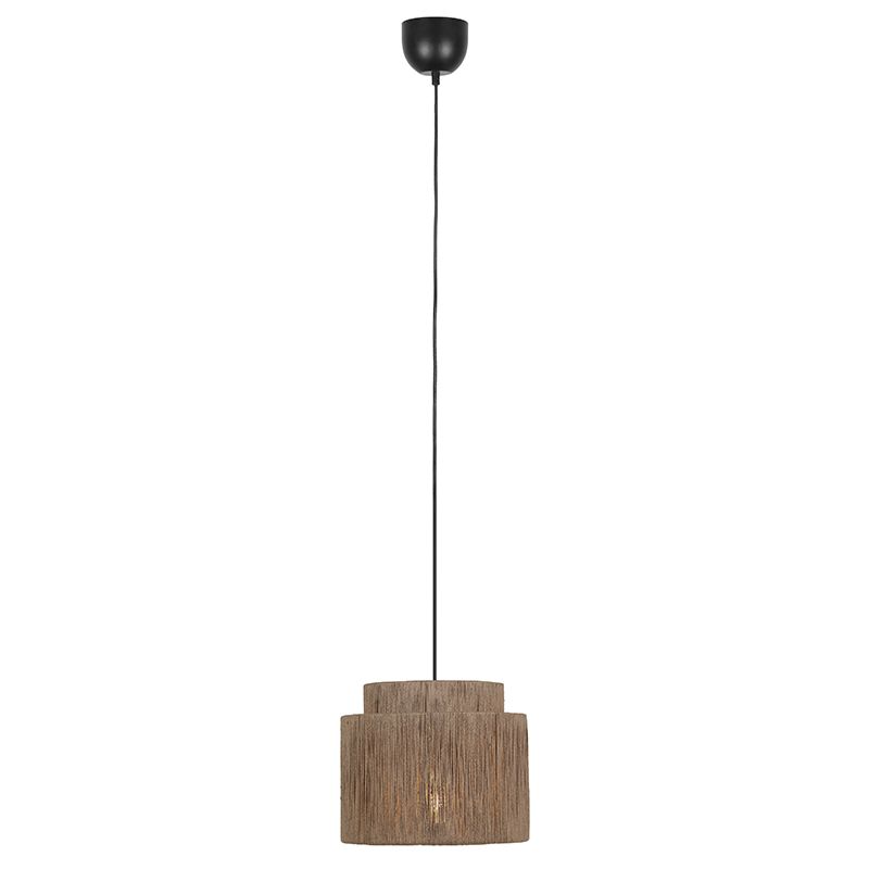 Beżowa lampa wisząca japandi, Rinus