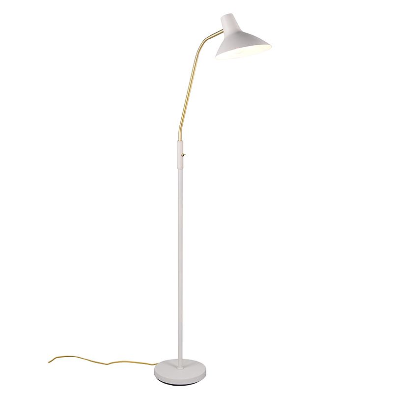 Biała lampa stojąca klasyczna, Merit Biała lampa stojąca klasyczna, Merit