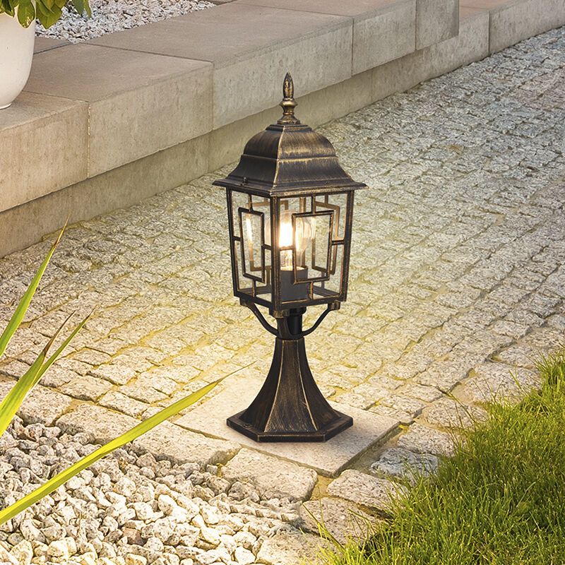 Rdzawa lampa zewnętrzna klasyczna, Viyan, IP23