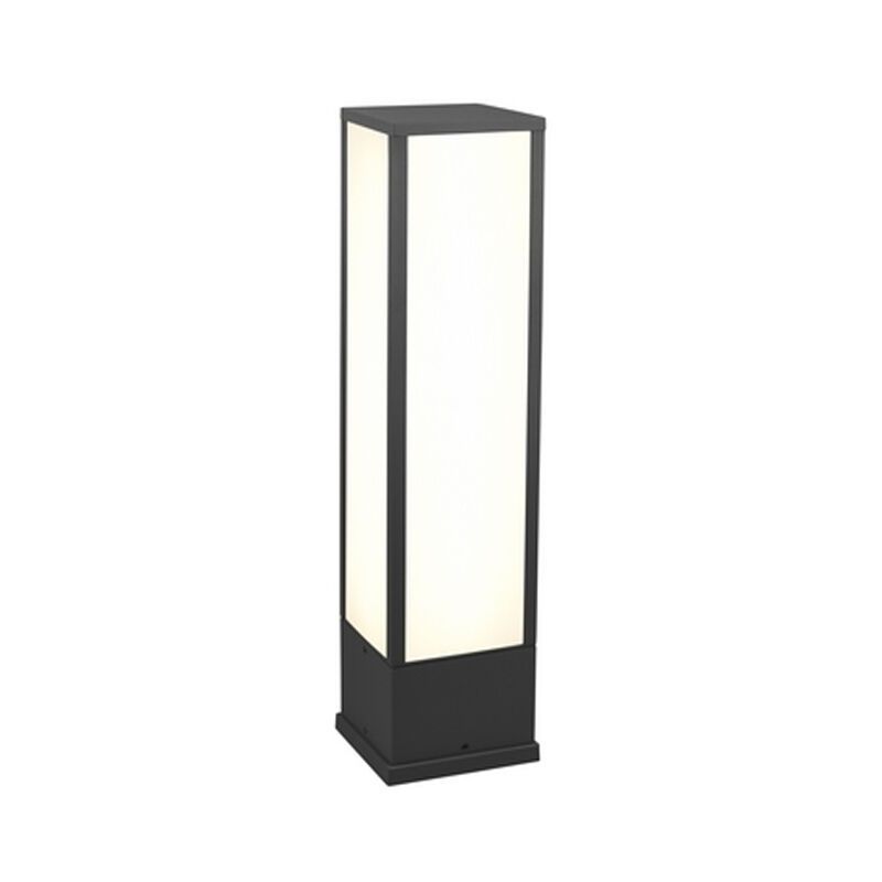 Antracytowa lampa zewnętrzna nowoczesna, Tessy, 15W, 3000K LED, IP54