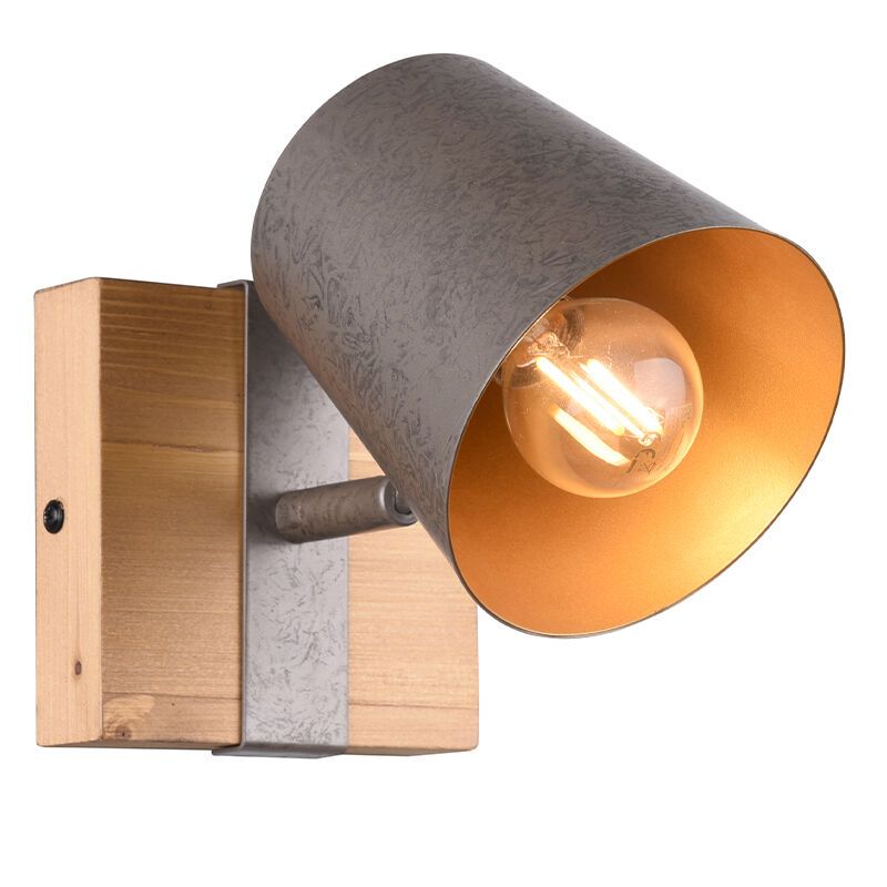 Niklowy spot sufitowy vintage, Keira Niklowy spot sufitowy vintage, Keira