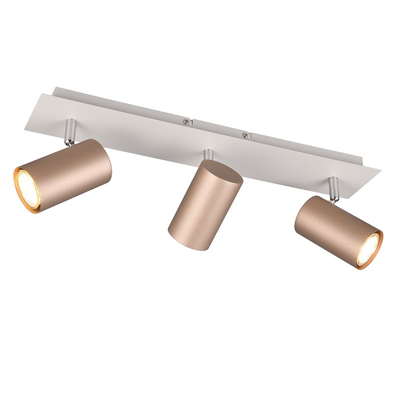 Brązowy spot sufitowy nowoczesny, Kaso