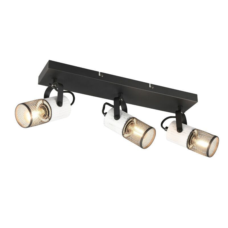 Czarny spot sufitowy vintage, Marjet Czarny spot sufitowy vintage, Marjet