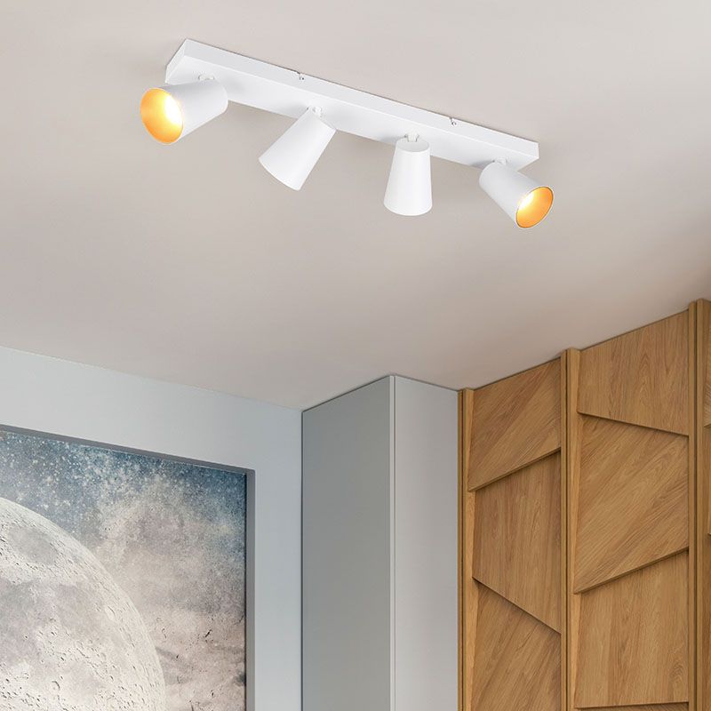 Biały spot sufitowy nowoczesny, Rawien Biały spot sufitowy nowoczesny, Rawien