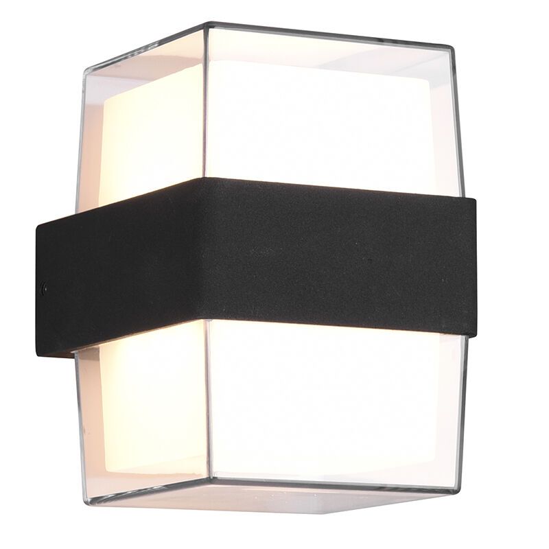 Antracytowa lampa zewnętrzna nowoczesna, Yeliz, 10W, 3000K LED, IP54 Antracytowa lampa zewnętrzna nowoczesna, Yeliz, 10W, 3000K LED, IP54
