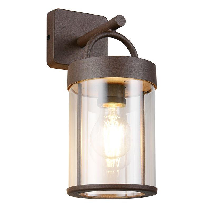 Rdzawa lampa zewnętrzna nowoczesna, Piter, IP44 Rdzawa lampa zewnętrzna nowoczesna, Piter, IP44