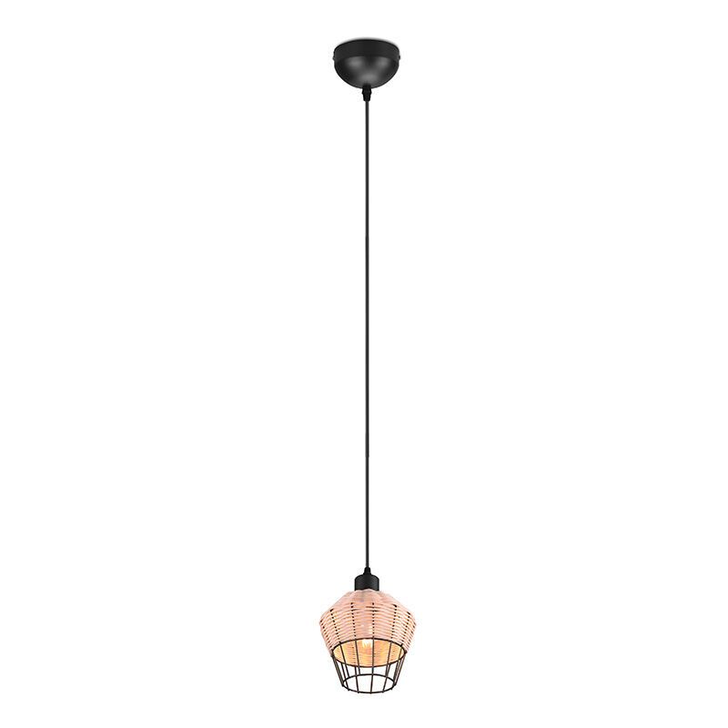 Rattanowa lampa wisząca brązowa, Mirne Rattanowa lampa wisząca brązowa, Mirne