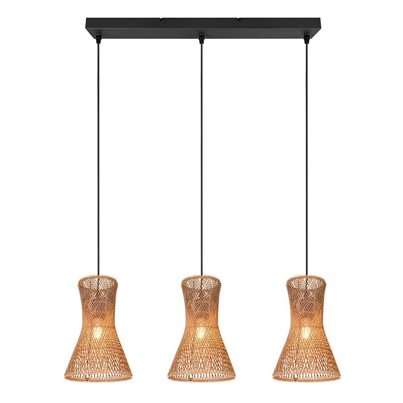 Papierowa lampa wisząca czarna, Qasim Papierowa lampa wisząca czarna, Qasim