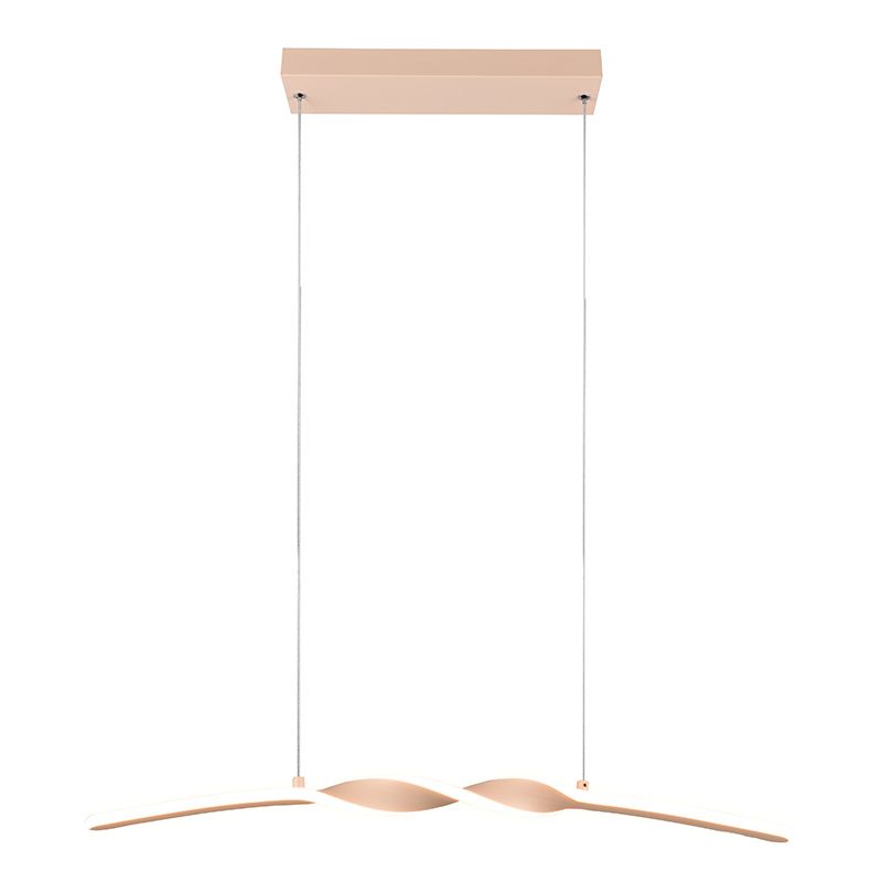 Brązowa lampa wisząca design, Quirinus, 18W, 4000K LED Brązowa lampa wisząca design, Quirinus, 18W, 4000K LED
