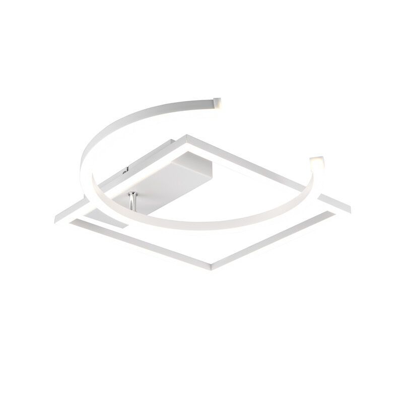 Biały plafon sufitowy nowoczesny, Emine, 23,5W, 4000K LED
