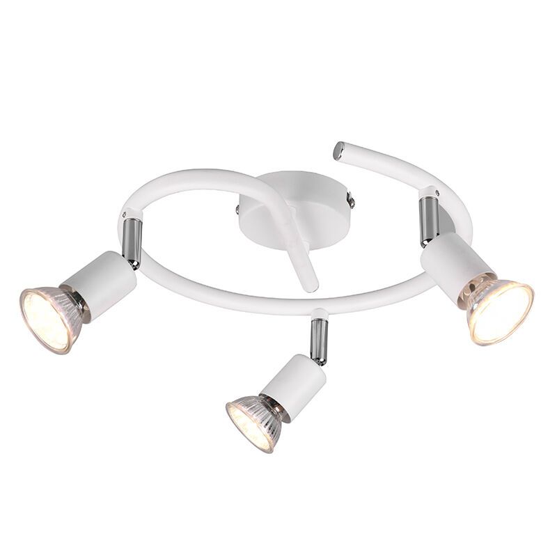 Biały spot sufitowy nowoczesny, Belal