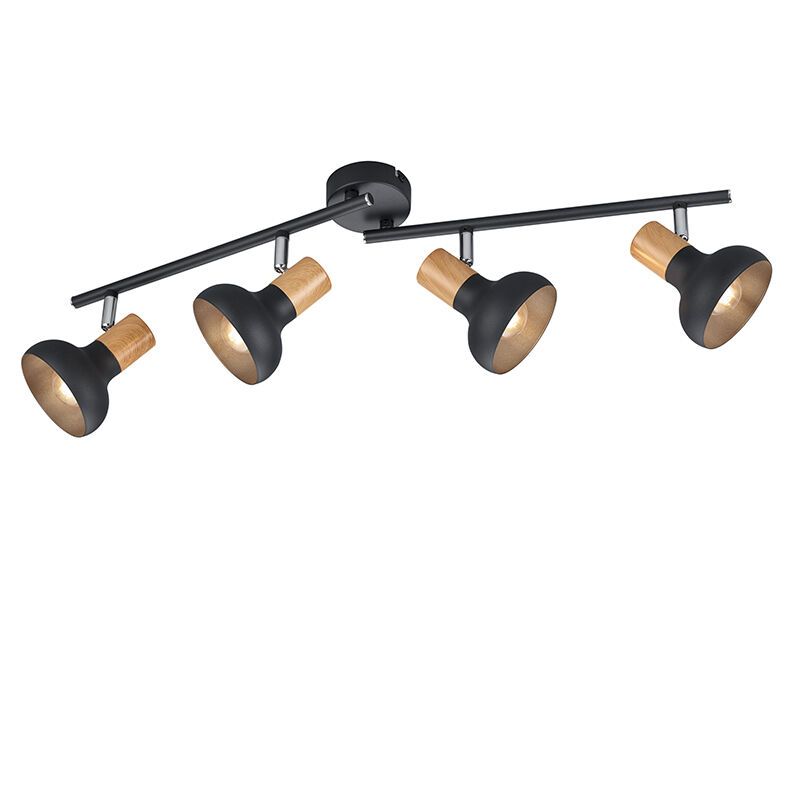 Czarny spot sufitowy nowoczesny, Toos Czarny spot sufitowy nowoczesny, Toos