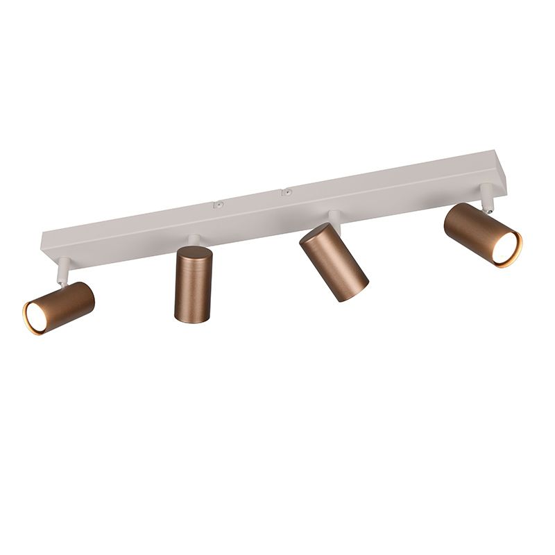 Brązowy spot sufitowy nowoczesny, Suradj