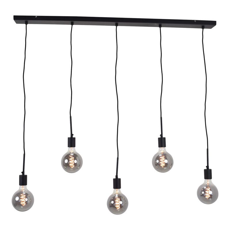 Industrialna lampa wisząca czarna, Bolb Industrialna lampa wisząca czarna, Bolb