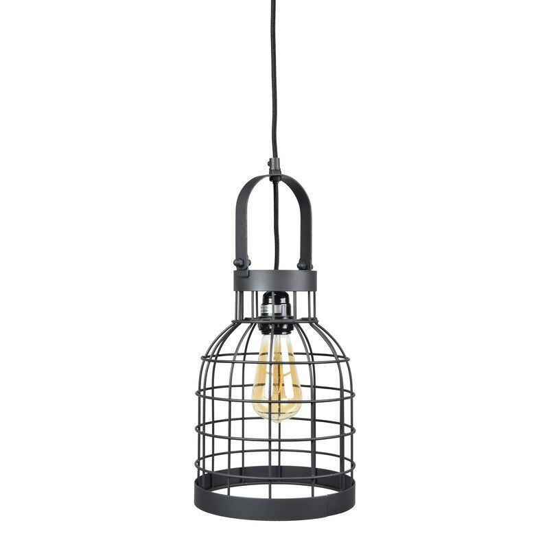Industrialna lampa wisząca nad stół do jadalni czarna, Faber Industrialna lampa wisząca nad stół do jadalni czarna, Faber