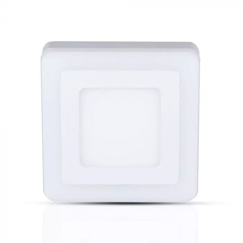 Plastikowy oświetlenie klatki schodowej biały, Haley, 8W, 3000K LED, IP54