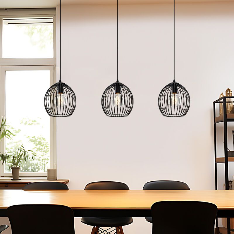Industrialna lampa wisząca czarna, Wiro Industrialna lampa wisząca czarna, Wiro