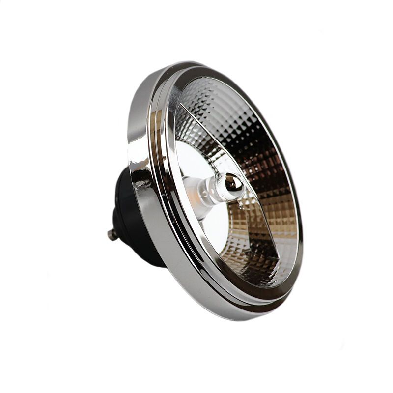 Lampa LED Olucia GU10, AR111, czarna, 12w, ściemnianie do ogrzewania Lampa LED Olucia GU10, AR111, czarna, 12w, ściemnianie do ogrzewania