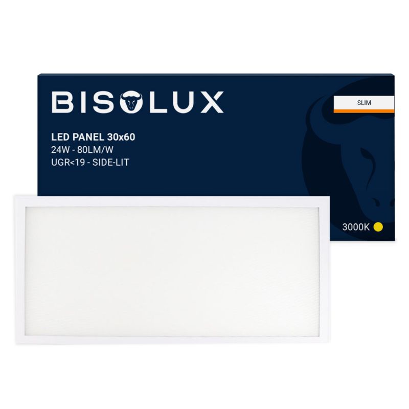 Bisolux Master panel LED 30x60 cm, 24W, 3000K
