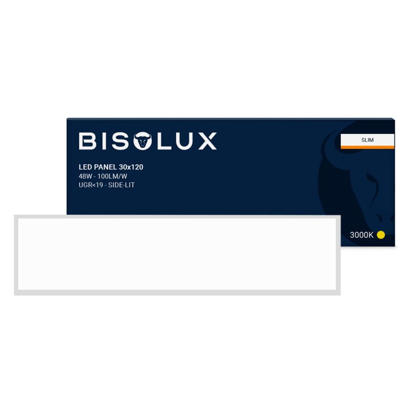 Bisolux Master panel LED 30x120 cm, 38W, 3000K